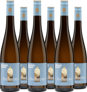 6er Vorteilspaket Zweistrom Riesling trocken