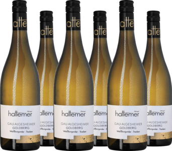 6er Vorteilspaket Gau-Algesheimer Goldberg Alte Reben Weissburgunder Rheinhessen QbA