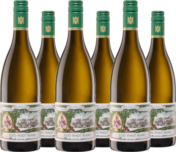 6er Vorteilspaket Pinot Blanc Ruwer QbA trocken Maximin Grünhaus - Familie Schubert