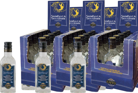 6er Vorteilspaket 15x Sambuca Secolare Mignon (0,05l)