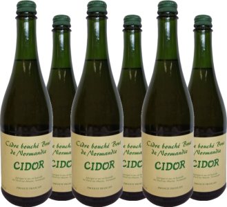 CSR 6er Vorteilspaket Cidre Bouché Brut Cidor mit Schraubverschluss