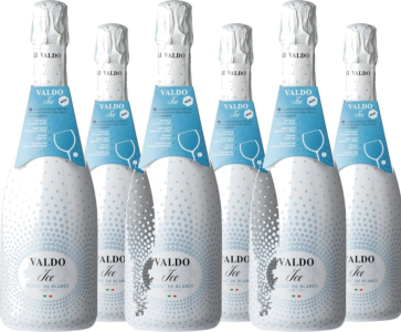 6er Vorteilspaket Valdo Ice Spumante Blanc de Blanc Demi-Sec