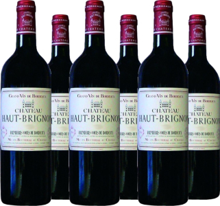Château Haut-Brignon 6er Vorteilspaket Château Haut-Brignon Premières Côtes de Bordeaux AOC