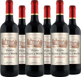 6er Vorteilspaket Château Guilhem de Mestre Bordeaux AOP