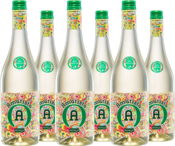 Anecoop Bodegas 6er Vorteilspaket Amatista Moscato Blanco Frizzante