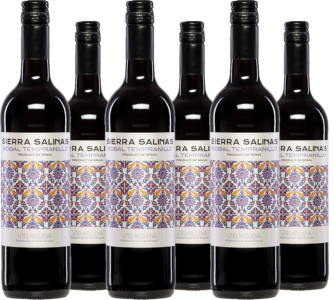 6er Vorteilspaket Sierra Salinas Bobal Tempranillo Tinto