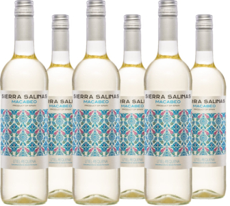 6er Vorteilspaket Sierra Salinas Macabeo Blanco