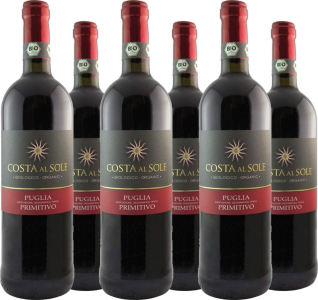 Cantine Volpi 6er Vorteilspaket Primitivo IGT Costa al Sole