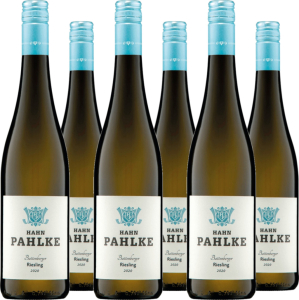 6er Vorteilspaket Battenberger Riesling Ortswein trocken Weingut Hahn Pahlke QbA