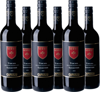 6er Vorteilspaket Sangiovese Toscana Tenuta Caparzo IGT