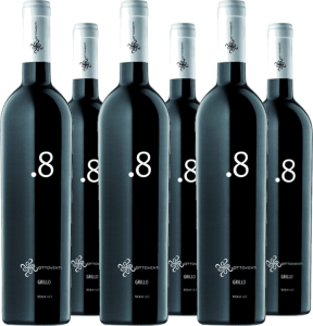 Ottoventi 6er Vorteilspaket Grillo Punto 8 Sicilia DOC