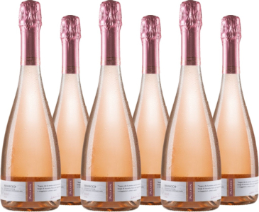 6er Vorteilspaket Paladin Prosecco Millesimato Brut Rosé