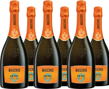 6er Vorteilspaket Maschio Zero Alcohol Free Sparkling
