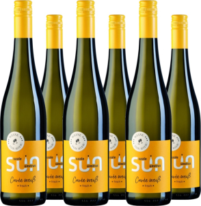 6er Vorteilspaket Sun Cuvée Weiß Saale-Unstrut QbA