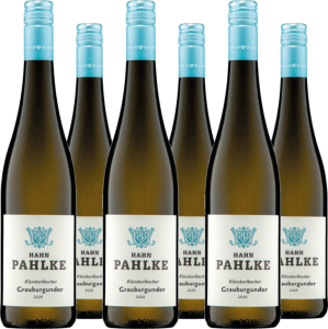 6er Vorteilspaket Kleinkarlbacher Grauburgunder Ortswein trocken Weingut Hahn Pahlke QbA