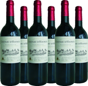 6er Vorteilspaket Château d'Haurets Bordeaux AOC