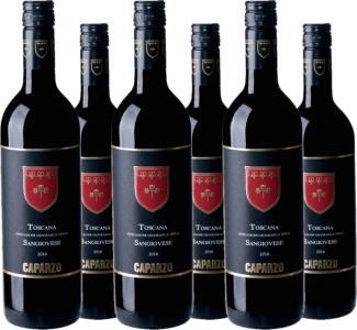 6er Vorteilspaket Sangiovese Toscana Tenuta Caparzo IGT