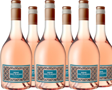 6er Vorteilspaket Rosé des Plages Premium Gris Mont Baudile IGP