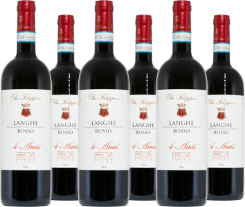 6er Vorteilspaket Langhe Rosso 4 Amis