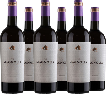6er Vorteilspaket La Magnolia Refosco dal Peduncolo Rosso