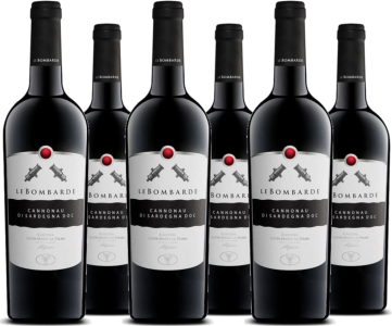 6er Vorteilspaket Le Bombarde Cannonau di Sardegna DOC