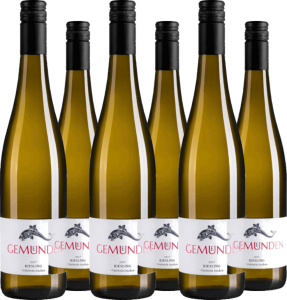 6er Vorteilspaket Riesling Gutswein trocken Gemünden