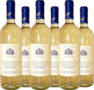 6er Vorteilspaket Chardonnay Platt & Pignat DOC