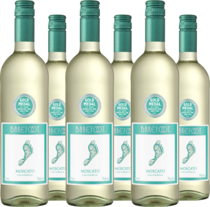 6er Vorteilspaket Barefoot Moscato