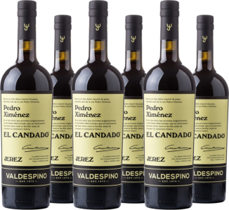 6er Vorteilspaket Valdespino Sherry DO Pedro Ximenez El Candado