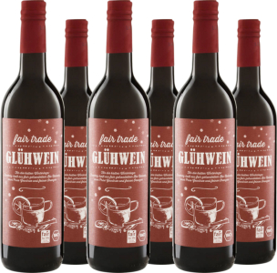 Stellar Organics 6er Vorteilspaket Fair Trade Glühwein Rot
