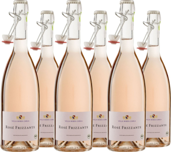 La Jara - Mareno di Piave 6er Vorteilspaket Rosé Frizzante IGT Villa Maria Carla Bügelverschl