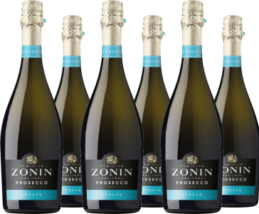 6er Vorteilspaket Zonin Prosecco Spumante DOC Brut
