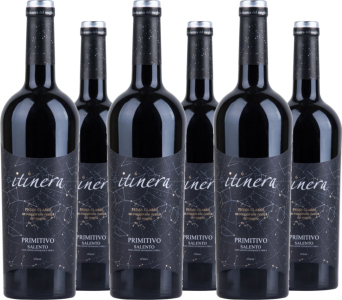 Itinera 6er Vorteilspaket Prima Classe Primitivo Salento IGT