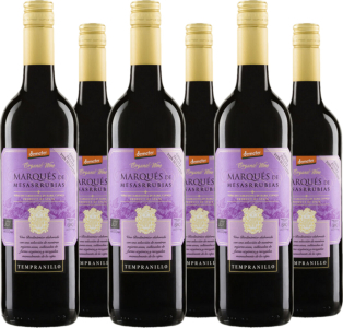 6er Vorteilspaket Marques De Mesasrrubias DO Tempranillo ohne So2-Zusatz