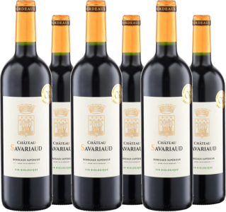 Châteaux de Bordeaux 6er Vorteilspaket Château Savariaud Bordeaux Superieur AOC