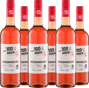 Für mich 100% Baden 6er Vorteilspaket Spätburgunder Rosé