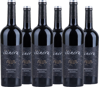 Itinera 6er Vorteilspaket Prima Classe Primitivo Salento IGT