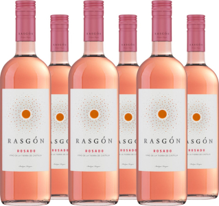 Bodegas Rasgon 6er Vorteilspaket Rasgon Tempranillo Rosado