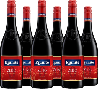 6er Vorteilspaket Riunite Zero Alcohol Free Rosso