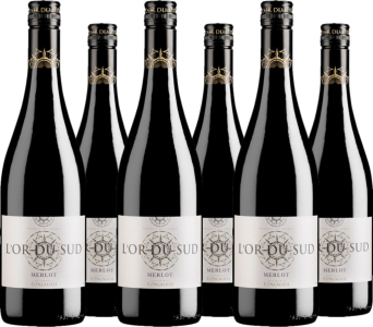 Les Vignobles Foncalieu 6er Vorteilspaket Merlot Pays d