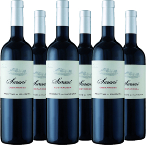 Surani 6er Vorteilspaket Costarossa Primitivo Di Manduria DOC
