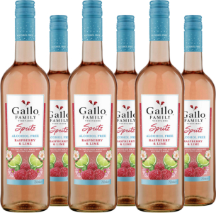 6er Vorteilspaket Gallo Spritz Raspberry & Lime alcohol free
