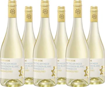 6er Vorteilspaket Ein Tag am Meer Gransecco Sauv. Blanc alkoholfrei