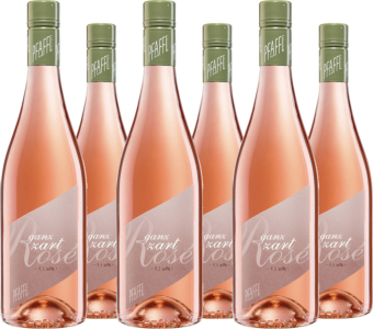 6er Vorteilspaket Ganz Zart Rosé trocken