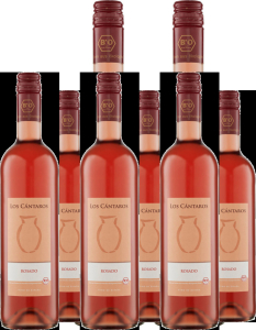Los Cantaros 6er Vorteilspaket Rosado Vino De Vino De Espana