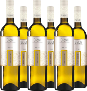 6er Vorteilspaket Bidoli Vini Pinot Grigio Grave Del Friuli