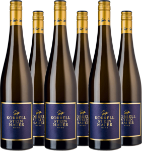 6er Vorteilspaket Korrell Steinmauer Burgundercuvée trocken