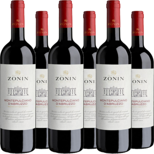 6er Vorteilspaket Zonin Classici Montepulciano d'Abruzzo DOC