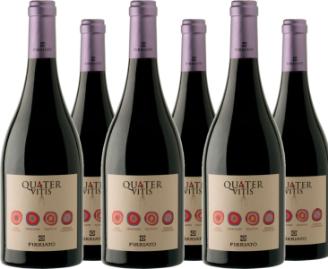 6er Vorteilspaket Quater Vitis Rosso IGT Terre Siciliane