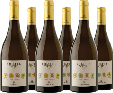 6er Vorteilspaket Quater Bianco Terre Siciliane IGT